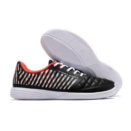 Mesh MD Shock Absorption Training Shoes Flat Bottom (Option: Black And White Red-39)