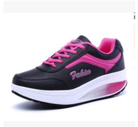 Wholesale Women's Sports Shoes Low-top New Style Shaking Women's Shoes Low-top Casual Sports Women's Shoes Manufacturers Foreign Trade (Option: Black-41)