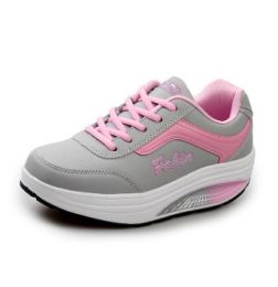 Wholesale Women's Sports Shoes Low-top New Style Shaking Women's Shoes Low-top Casual Sports Women's Shoes Manufacturers Foreign Trade (Option: Pink-38)