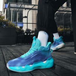 Luminous High-top Basketball Shoes (Option: Month-37)